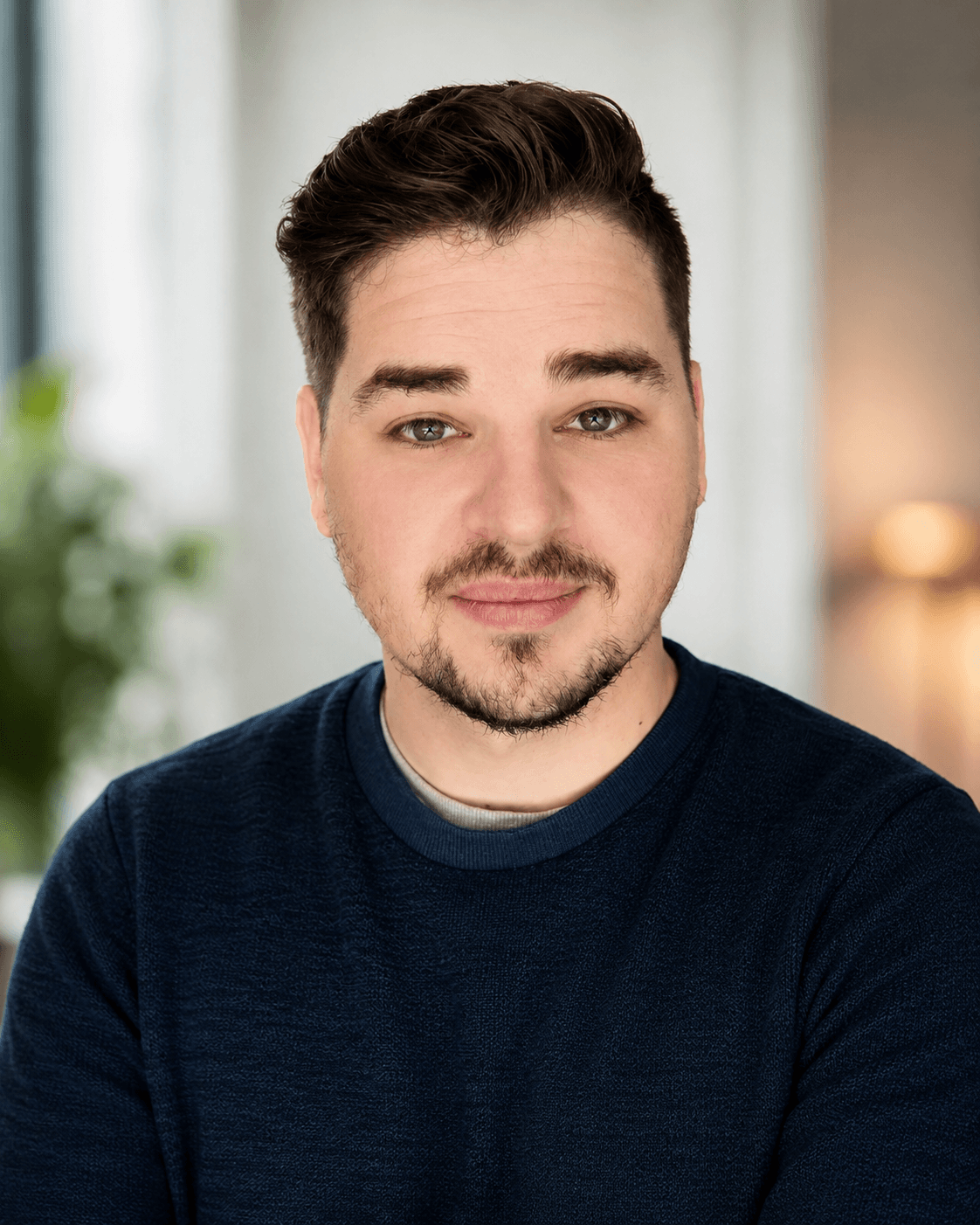 Portrait of fantasy author Joshua Sprinks